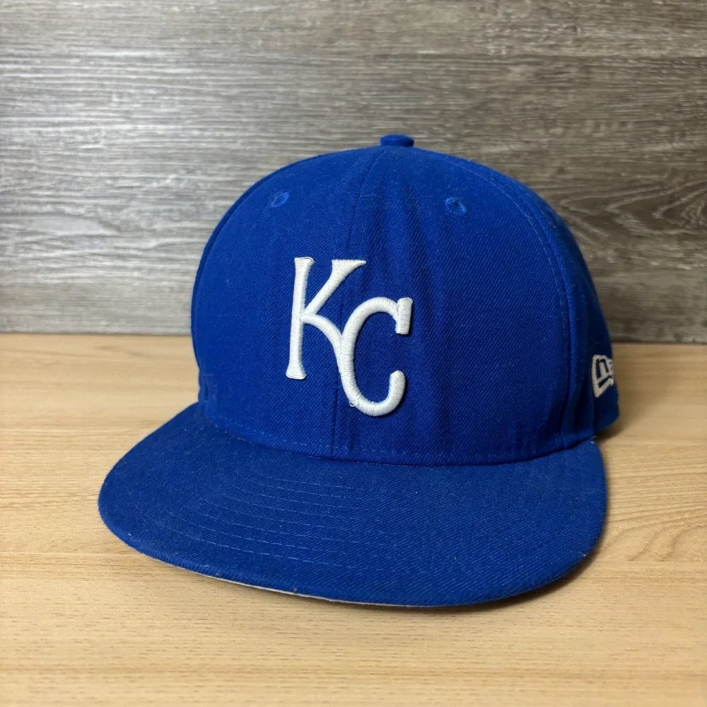 Kansas City Royals Hat Cap Snap Back Blue MLB Baseball New Era